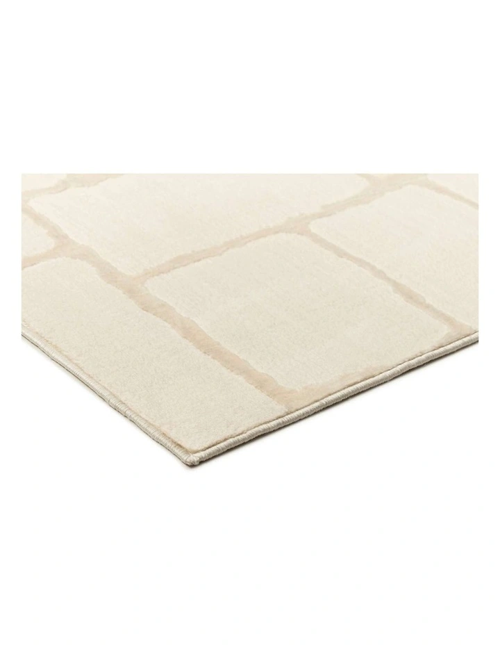 LOOPSIE  BUKTA TEXTURED ABSTRACT NEUTRAL WASHABLE RUG image 2
