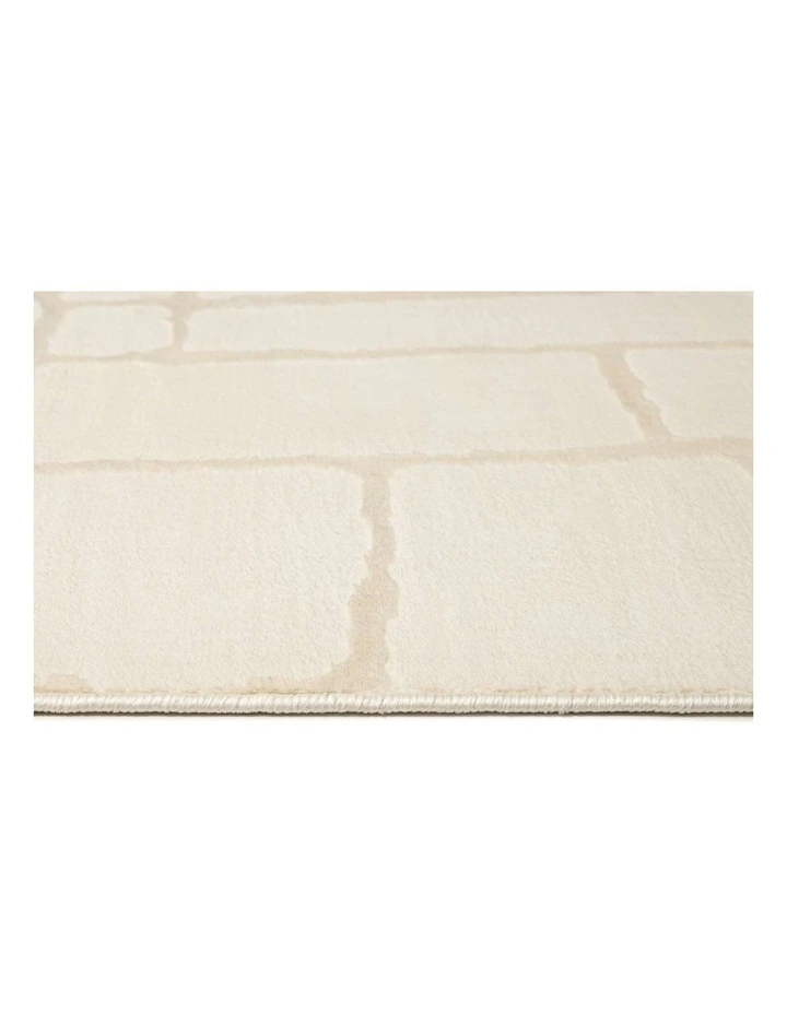 LOOPSIE  BUKTA TEXTURED ABSTRACT NEUTRAL WASHABLE RUG image 4