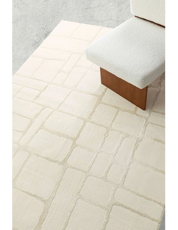 LOOPSIE  BUKTA TEXTURED ABSTRACT NEUTRAL WASHABLE RUG image 7