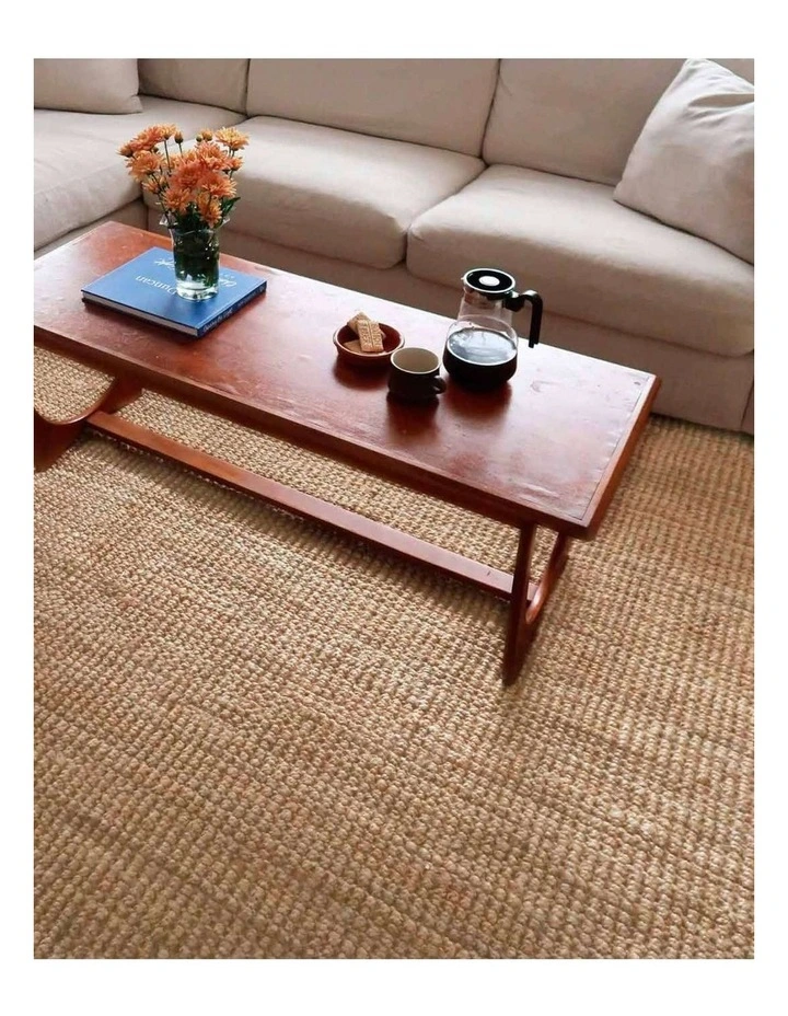 MISS AMARA  HAIKU NATURAL CHUNKY JUTE RUG image 6