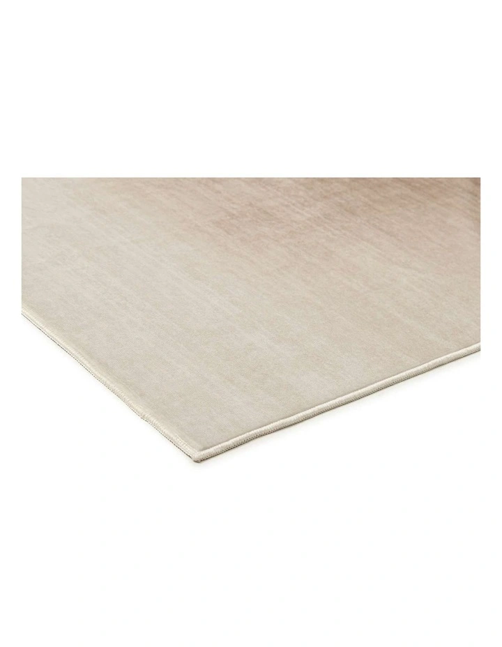 LOOPSIE  MONTAGUE BEIGE WASHABLE RUG image 2