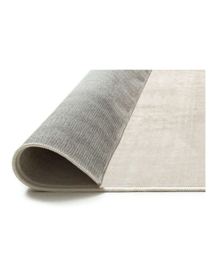 LOOPSIE  MONTAGUE BEIGE WASHABLE RUG image 3