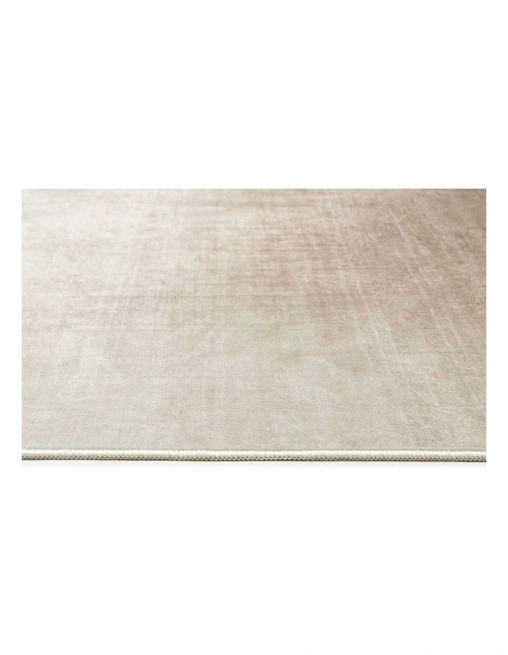 LOOPSIE  MONTAGUE BEIGE WASHABLE RUG image 4