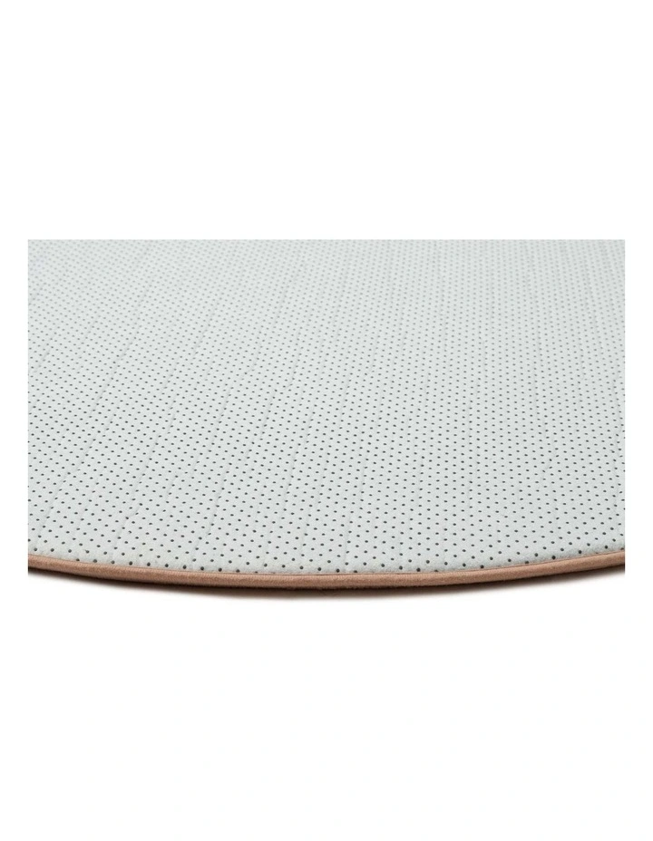 MISS AMARA HIRA PINK BEIGE SHAPES ROLLIE POLLIE ROUND PLAYMAT image 2