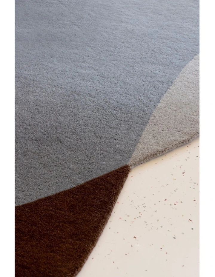 Element Chad Rug in Brown and Blue image 4