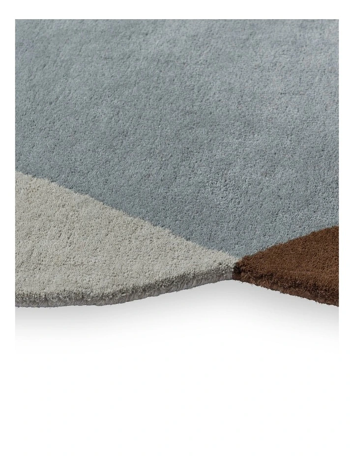 Element Chad Rug in Brown and Blue image 6