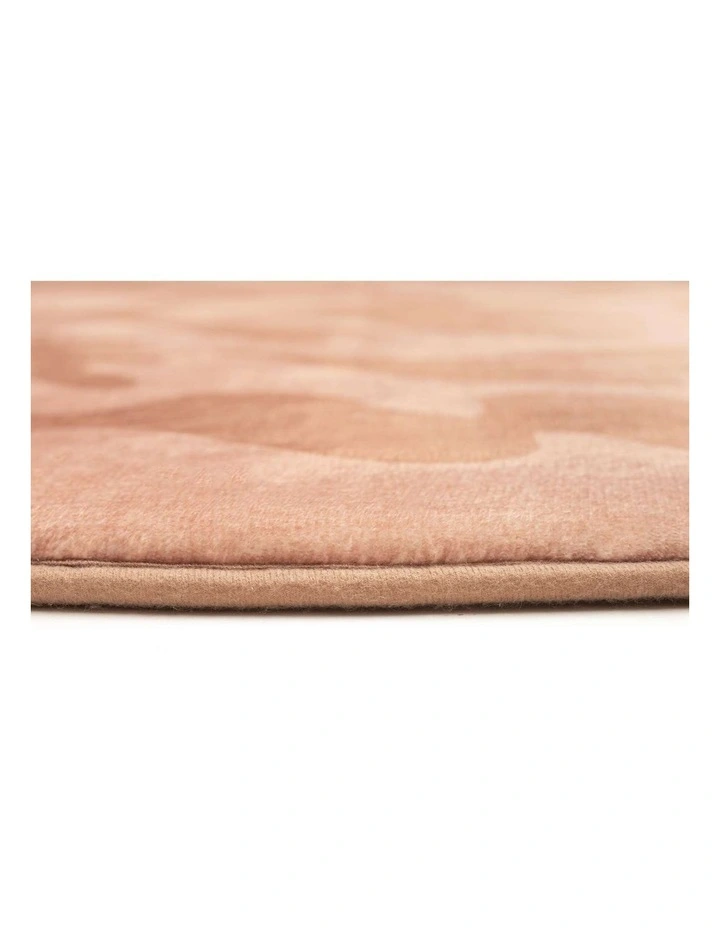 MISS AMARA  JUNO PINK TERRACOTTA SHAPES ROLLIE POLLIE ROUND PLAYMAT image 3