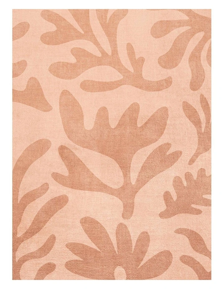MISS AMARA  JUNO PINK TERRACOTTA SHAPES ROLLIE POLLIE ROUND PLAYMAT image 4