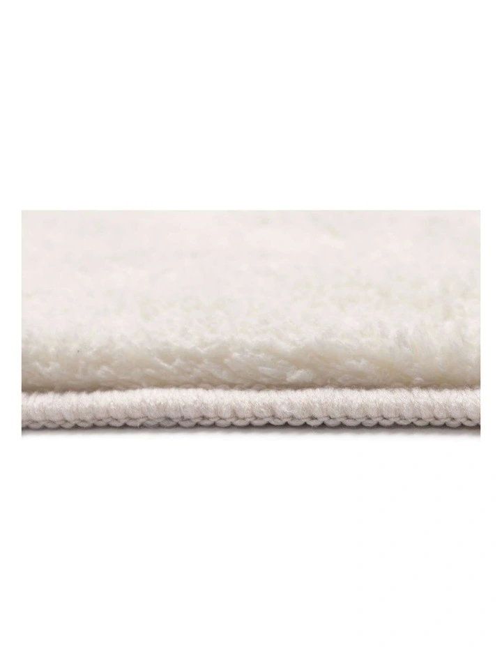 MISS AMARA  CABANELA CREAM AND BEIGE DISTRESSED WASHABLE RUG image 4