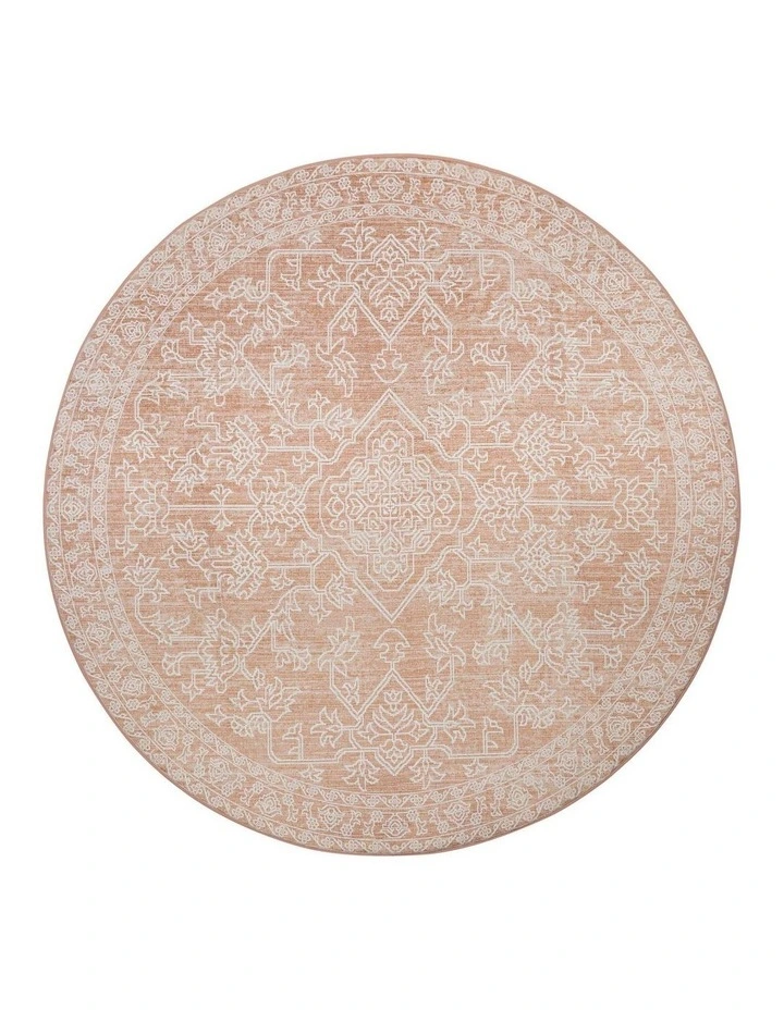 MISS AMARA  BARI PINK PLUSH ROLLIE POLLIE ROUND PLAYMAT image 1