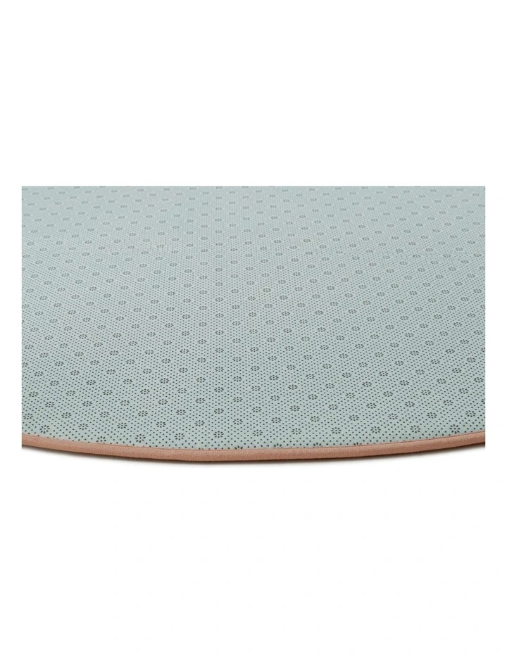 MISS AMARA  BARI PINK PLUSH ROLLIE POLLIE ROUND PLAYMAT image 2