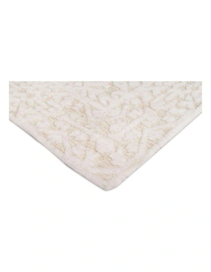 MISS AMARA JOSEPHINE IVORY AND CREAM TRIBAL TRANSITIONAL RUG image 2