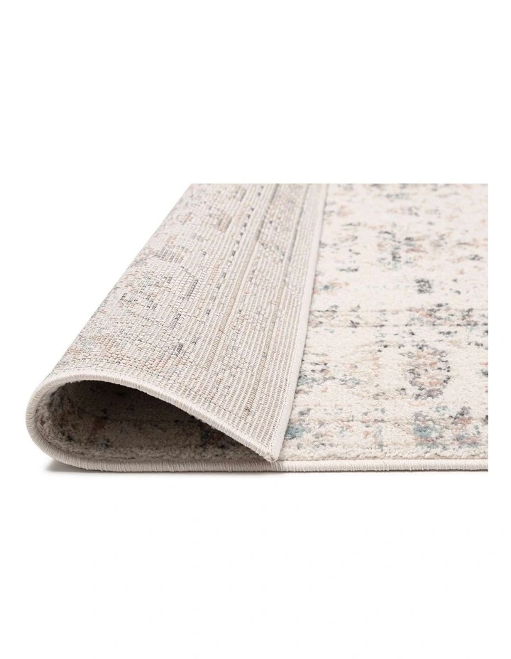 MISS AMARA MAPLEWOOD CREAM AND PINK TRADITIONAL RUG image 3