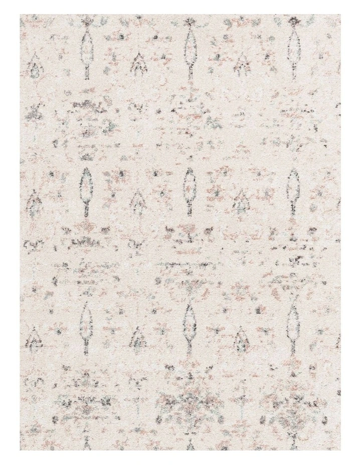 MISS AMARA MAPLEWOOD CREAM AND PINK TRADITIONAL RUG image 5