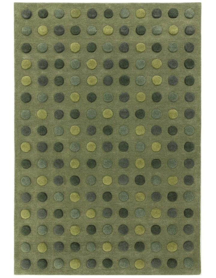 Asiatic Dotty Green Rug image 2