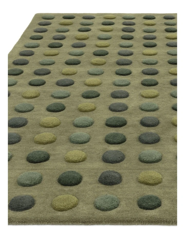 Asiatic Dotty Green Rug image 3