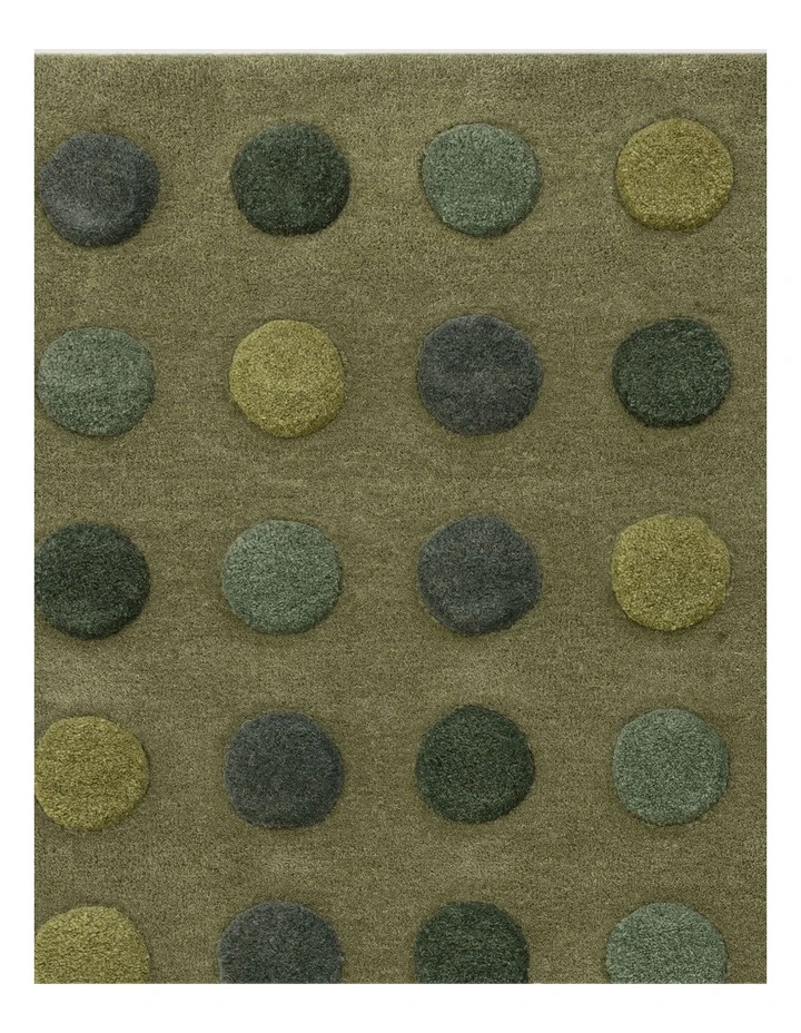 Asiatic Dotty Green Rug image 5