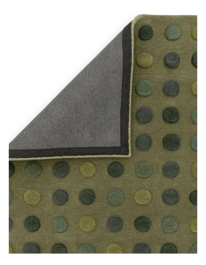 Asiatic Dotty Green Rug image 6