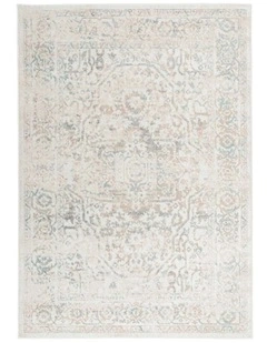 LOOPSIE  EVERDALE TRADITIONAL MEDALLION RUG