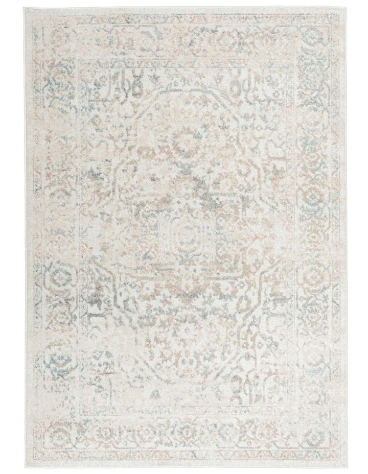 LOOPSIE  EVERDALE TRADITIONAL MEDALLION RUG image 1