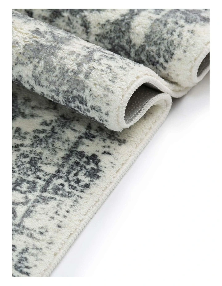 LOOPSIE  KHANA GREY TRIBAL WASHABLE RUG image 4