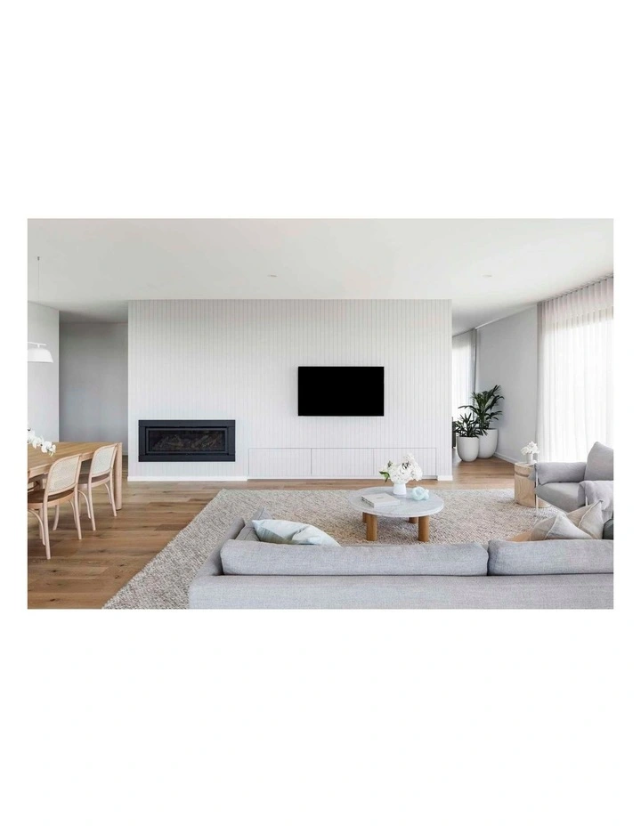 MISS AMARA  JOELY LIGHT GREY AND IVORY MARBLE LOOPED RUG image 5