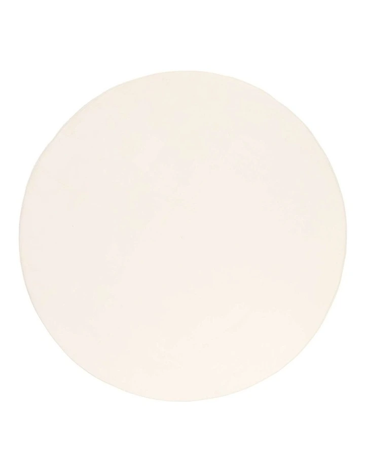 MISS AMARA  KOA IVORY PLUSH ROLLIE POLLIE ROUND PLAYMAT image 1