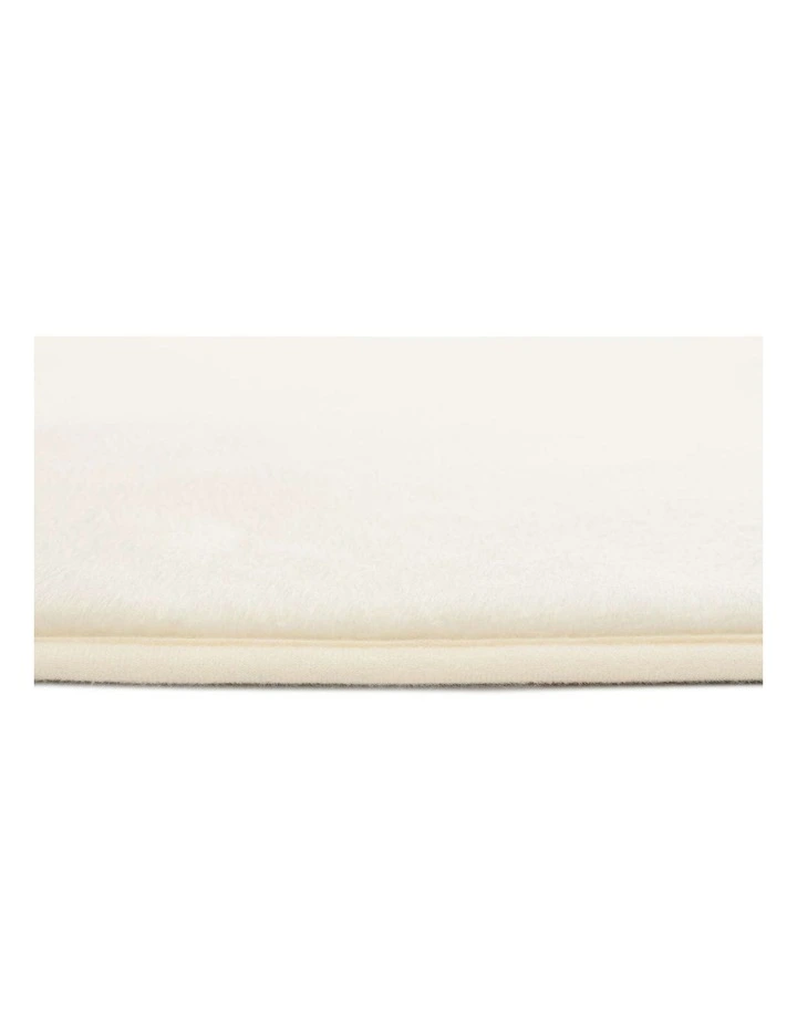MISS AMARA  KOA IVORY PLUSH ROLLIE POLLIE ROUND PLAYMAT image 3