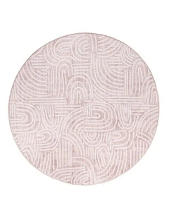 MISS AMARA  FIFI CREAM PLUSH ROLLIE POLLIE ROUND PLAYMAT