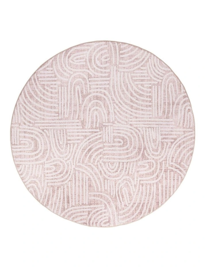 MISS AMARA  FIFI CREAM PLUSH ROLLIE POLLIE ROUND PLAYMAT image 1