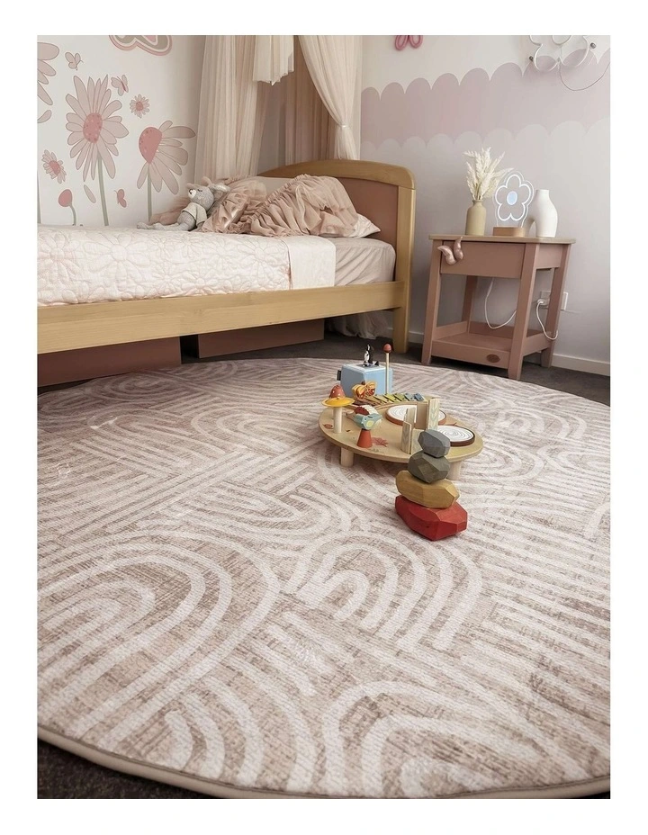 MISS AMARA  FIFI CREAM PLUSH ROLLIE POLLIE ROUND PLAYMAT image 6