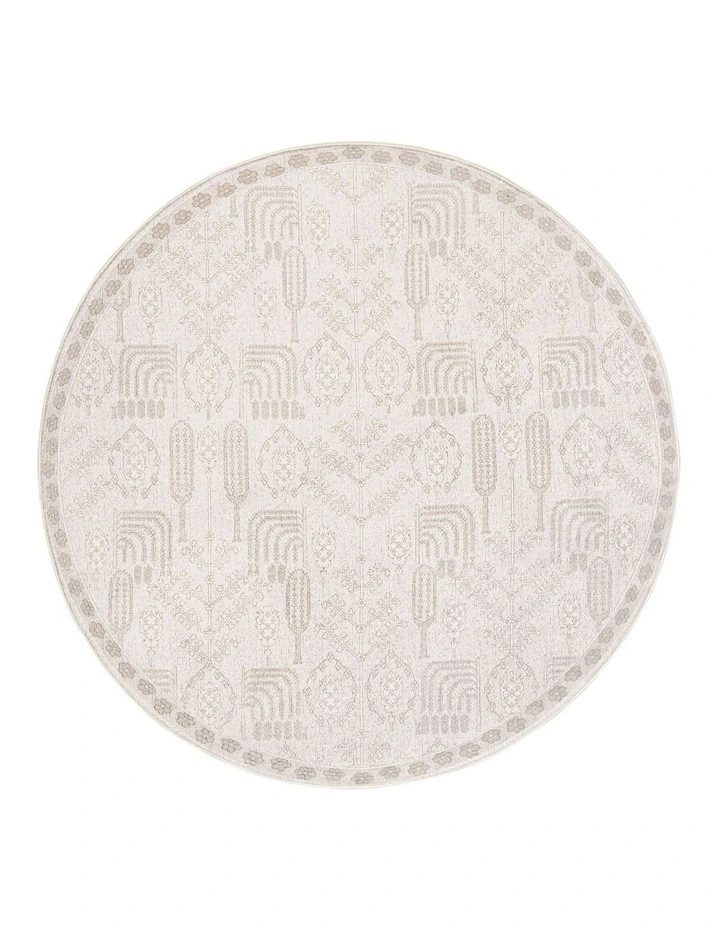 MISS AMARA  ISKA GREY PLUSH ROLLIE POLLIE ROUND PLAYMAT image 1
