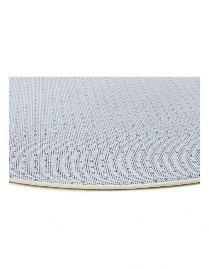 MISS AMARA  ISKA GREY PLUSH ROLLIE POLLIE ROUND PLAYMAT image 2