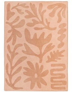 MISS AMARA  JUNO PINK TERRACOTTA SHAPES ROLLIE POLLIE PLAYMAT