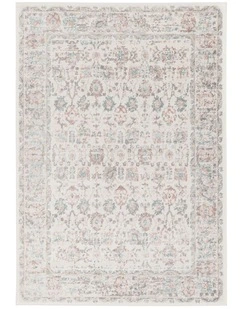 MISS AMARA MELROSE CREAM AND PINK TRADITIONAL RUG