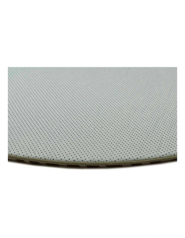 MISS AMARA  ILOA GREEN ABSTRACT ROLLIE POLLIE ROUND PLAYMAT image 2