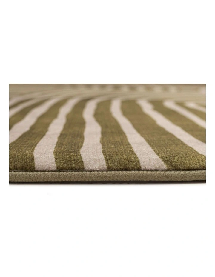 MISS AMARA  ILOA GREEN ABSTRACT ROLLIE POLLIE ROUND PLAYMAT image 3