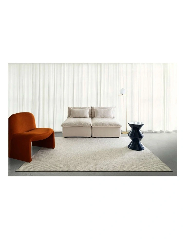 LOOPSIE  SOCHI IVORY TEXTURED RUG image 6