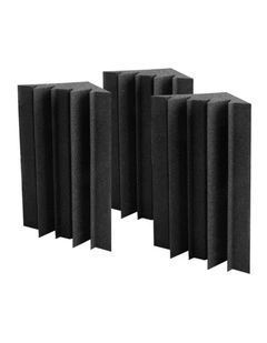 Alpha Acoustic Foam 40pcs Corner Bass Trap Sound Absorption Proofing Treatment
