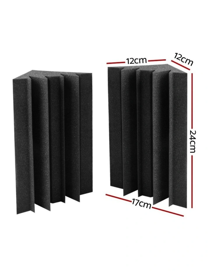Alpha Acoustic Foam 40pcs Corner Bass Trap Sound Absorption Proofing Treatment image 2