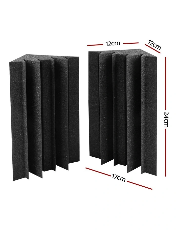 Alpha Acoustic Foam 60pcs Corner Bass Trap Sound Absorption image 4