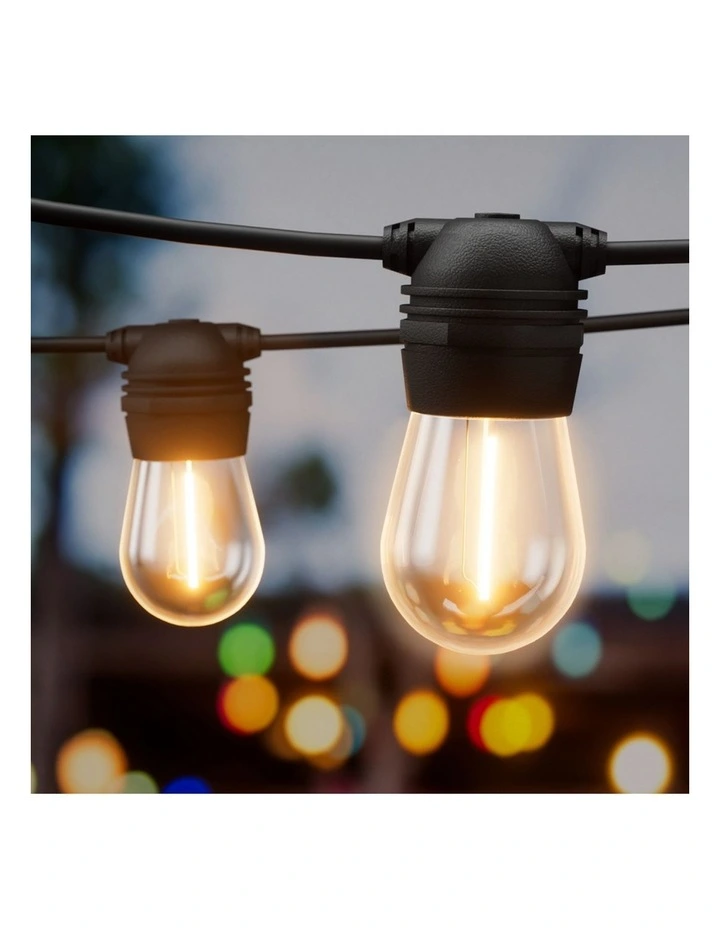 86m Solar Festoon Lights Outdoor LED String Light Christmas Party Decorations image 3
