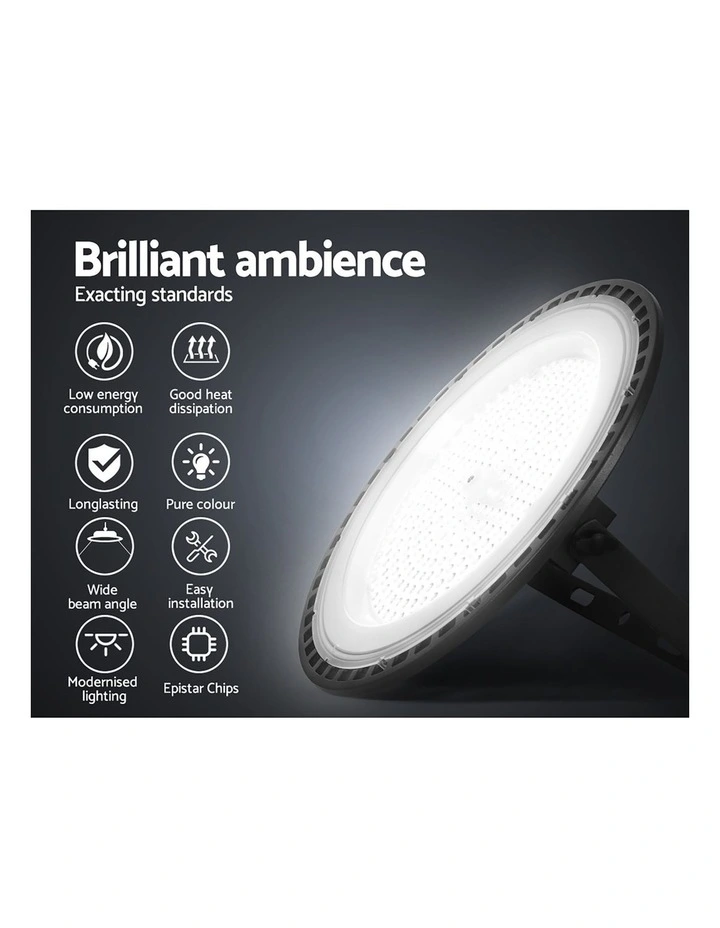 Leier High Bay Light LED 200W Industrial Lamp Workshop Warehouse Factory Lights image 5