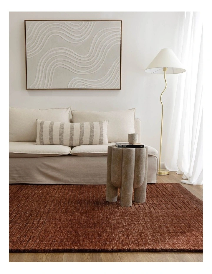 Canyon Terracotta Carved Rug - CANYON01 image 4