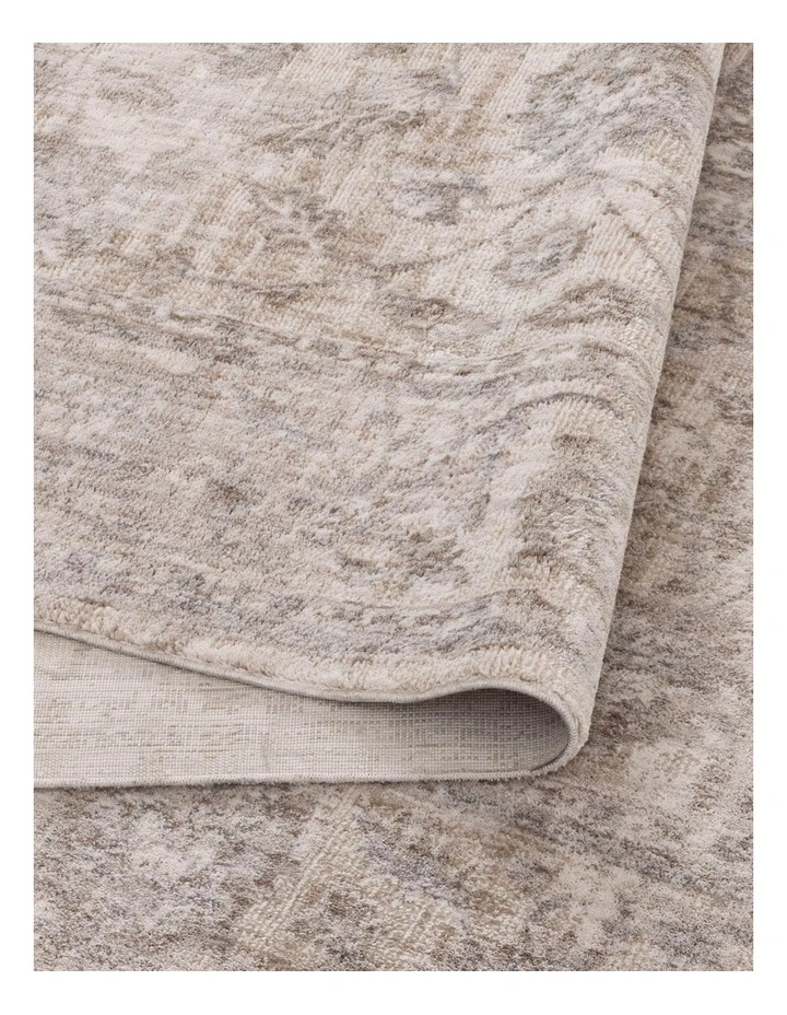 Solenne Beige & Blue Transitional Rug - S300 image 3