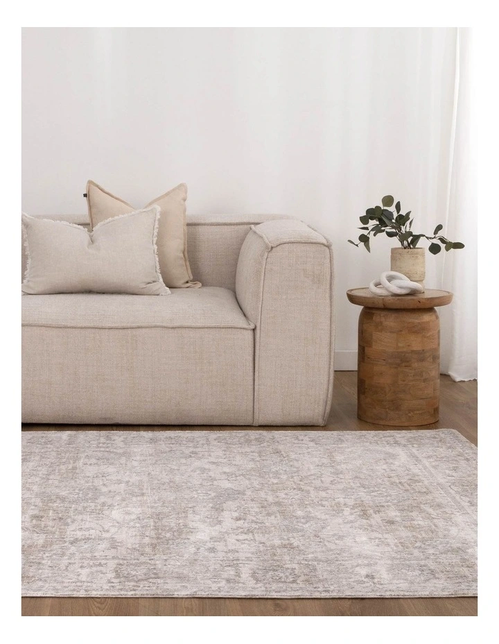 Solenne Beige & Blue Transitional Rug - S300 image 5
