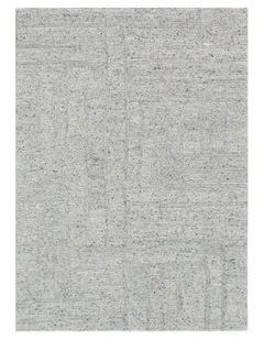 Seren Grey Modern Wool Rug
