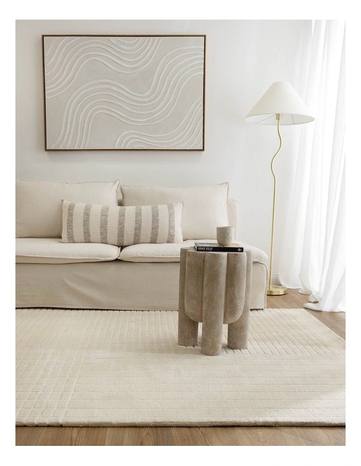 Canyon Ivory Carved Rug - CANYON05 image 4