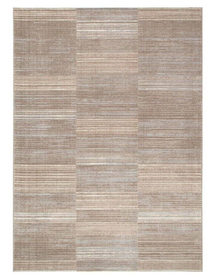 Sierra Lines Brown Grey Rug image 1