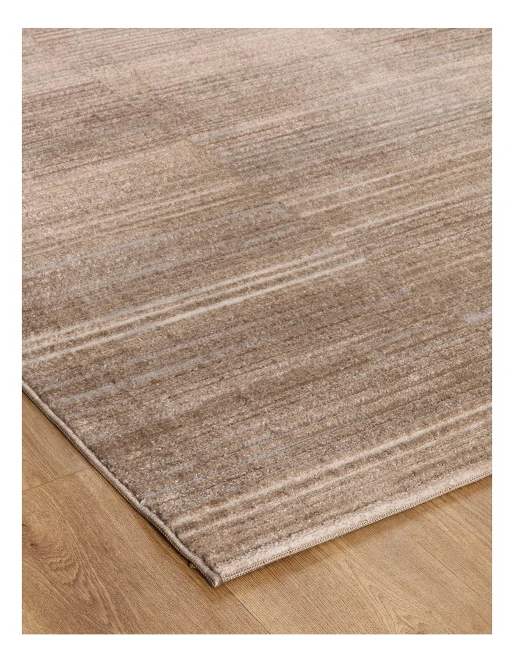 Sierra Lines Brown Grey Rug image 2